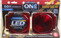 Trailer Light Optronics TLL008RK One „¢, Combination Tail Light, LED, 12.8 Volt DC, Acrylic Lens And Plastic Housing, With Driver/ Passenger Side Tail Light And Mounting Hardware - Young Farts RV Parts