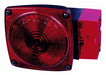 Trailer Light Peterson Mfg. V452L Stop/ Turn/ Tail Light, Incandescent Bulb, Red Lens, 5.94" x 4-1/2", With Mounting Hardware - Young Farts RV Parts