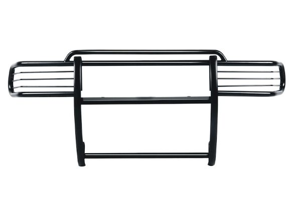 TRAILFX Powder Coated Gloss Black Steel WBrush Guard WO Skid Plate WO Step Plate 1530344113 - Young Farts RV Parts