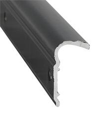 Trim Molding AP Products 021-51101-8 Non-Insert Roof Rim Type, 1-1/8" Height x 1/2" Width x 8 Foot Length, Polar White, Aluminum - Young Farts RV Parts
