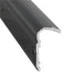 Trim Molding AP Products 021-51102-12 Non-Insert Roof Rim Type, 1-1/8" Height x 1/2" Width x 12 Foot Length, Black, Aluminum - Young Farts RV Parts