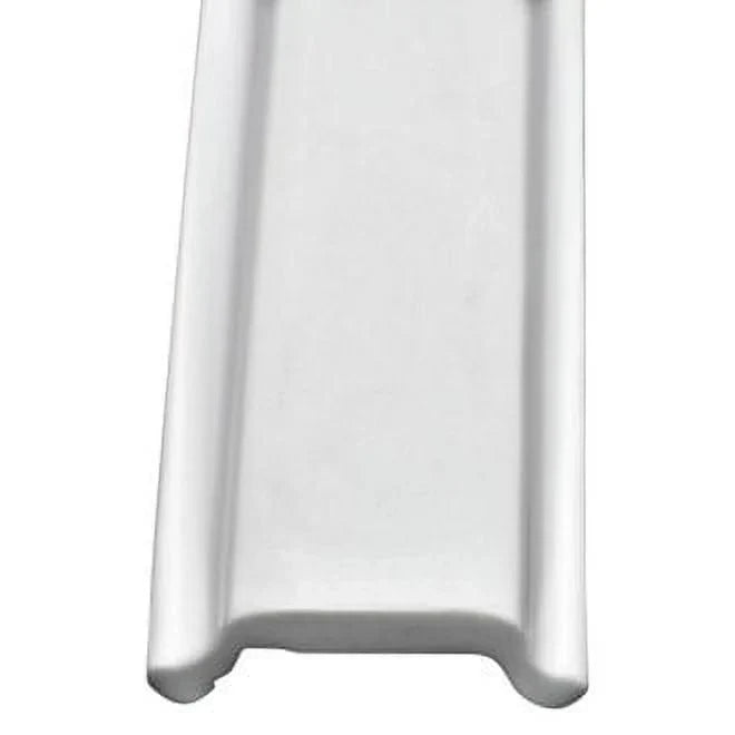 Trim Molding Insert AP Products 011 - 349 Used For Doors/ Trim Molding And Windows, 7/8" Width x 25 Foot Length, Plastic, Polar White - Young Farts RV Parts