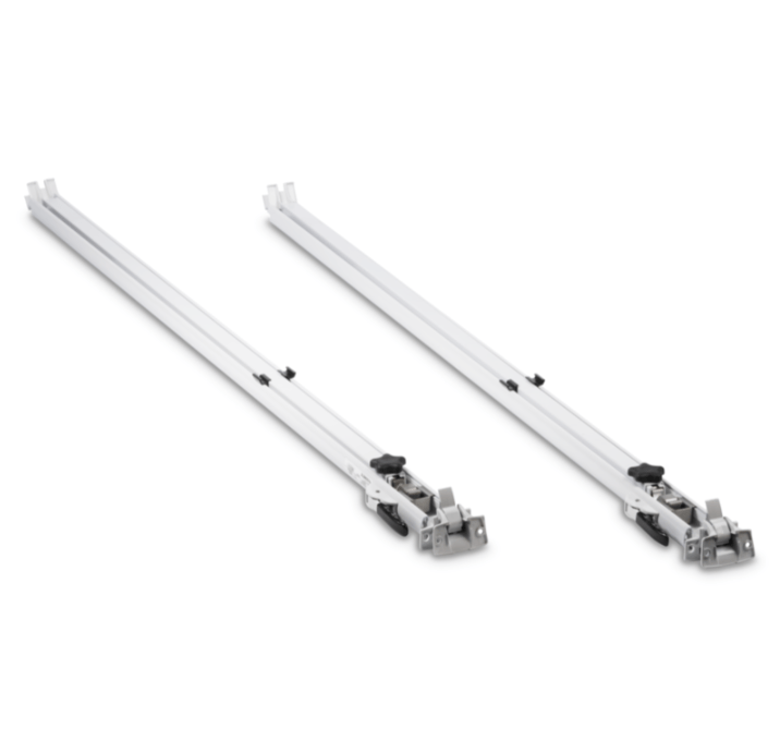 Universal Awning Arm Set Tall - White - Young Farts RV Parts