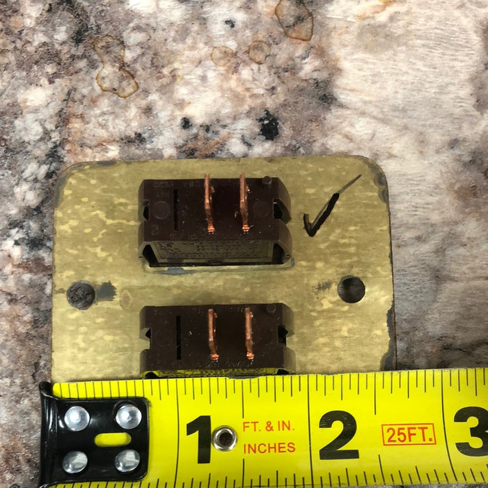 Used 12v RV Double Light Switch