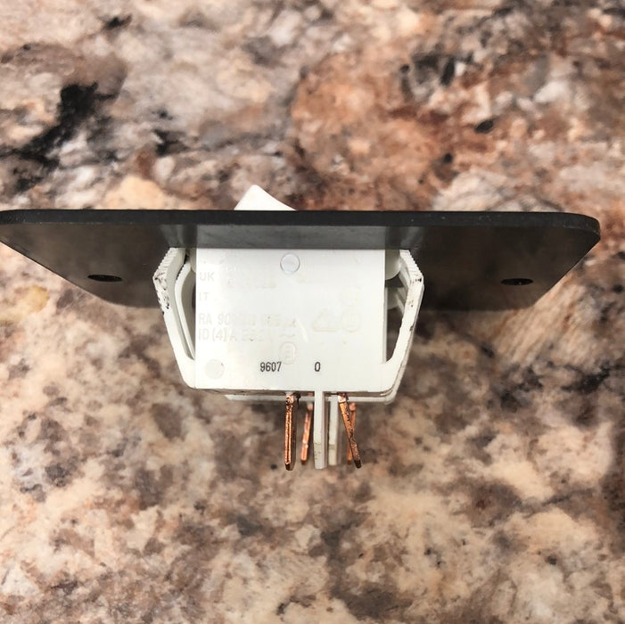 Used 12v RV Double Light Switch
