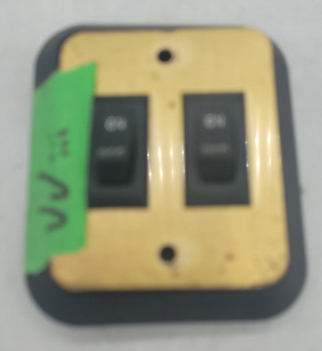 Used 12v RV Double Light Switch