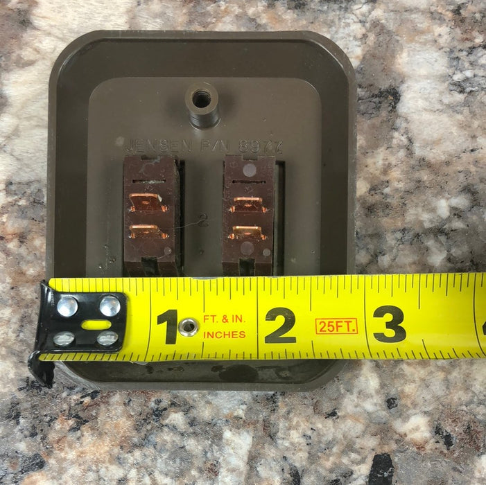 Used 12v RV Double Light Switch