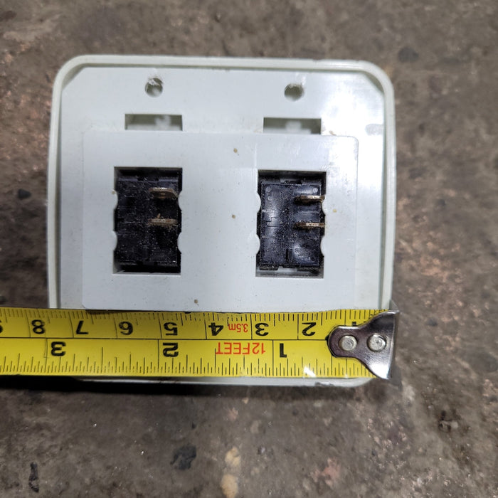Used 12v RV Double Light Switch