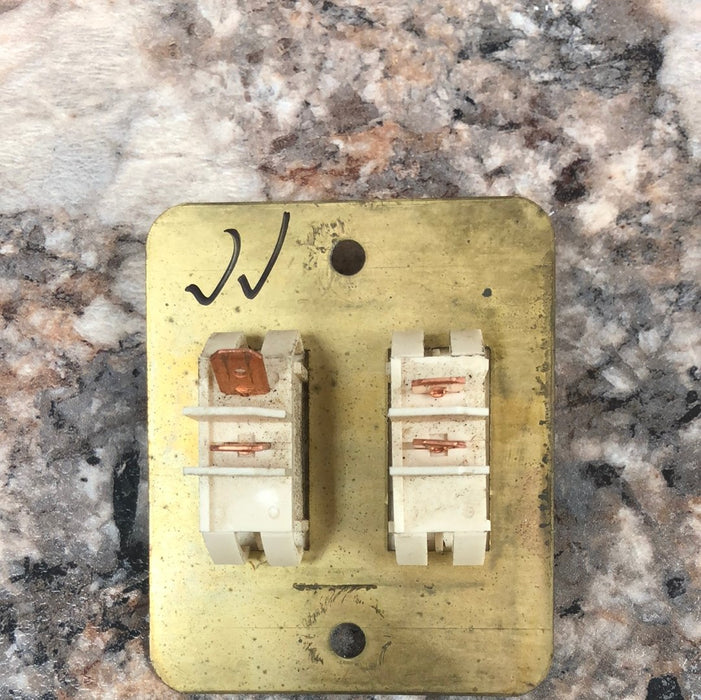 Used 12v RV Double Light Switch