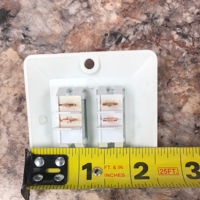 Used 12V RV Double Light Switch