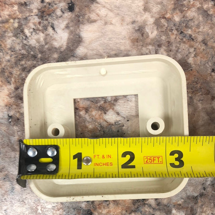 Used 12v RV Double Light Switch wall plate / faceplate cover