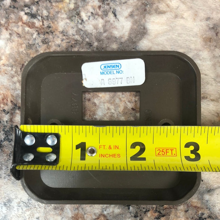 Used 12v RV Double Light Switch wall plate / faceplate cover