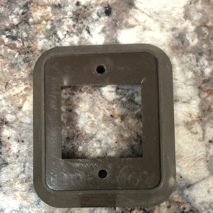 Used 12v RV Double Light Switch wall plate / faceplate cover