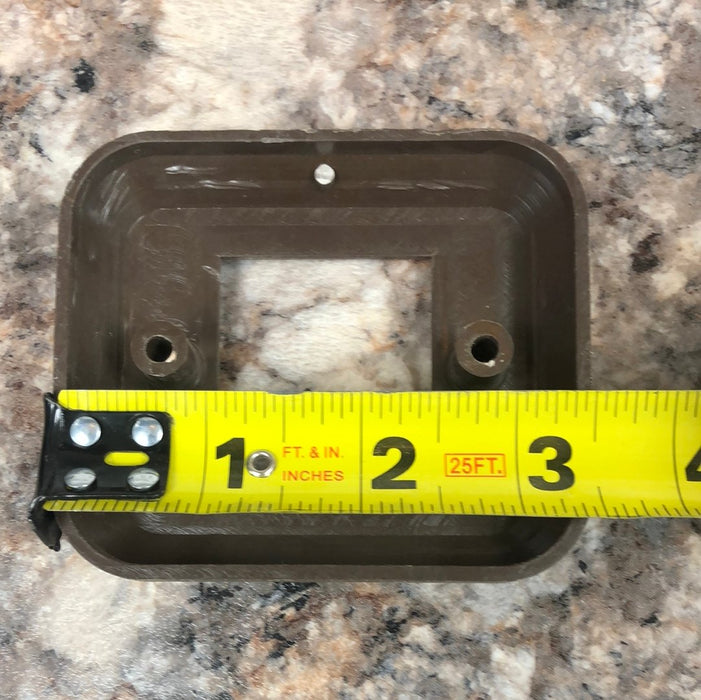 Used 12v RV Double Light Switch wall plate / faceplate cover