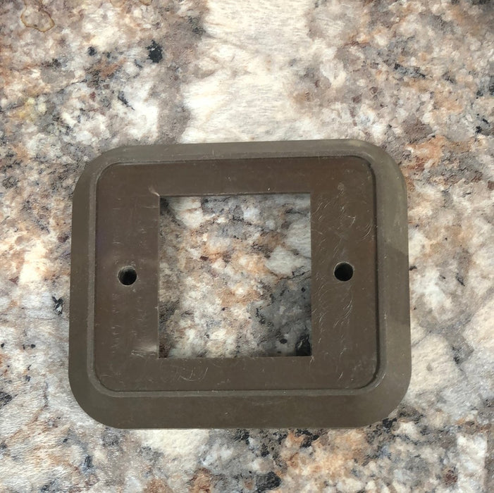 Used 12v RV Double Light Switch wall plate / faceplate cover