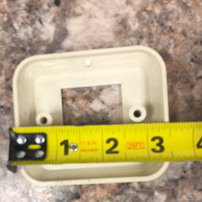 Used 12v RV Double Light Switch wall plate / faceplate cover
