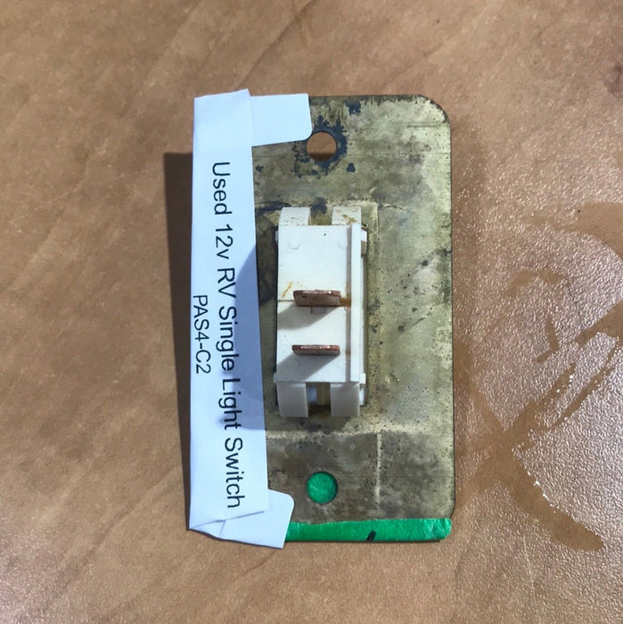 Used 12v RV Single Light Switch