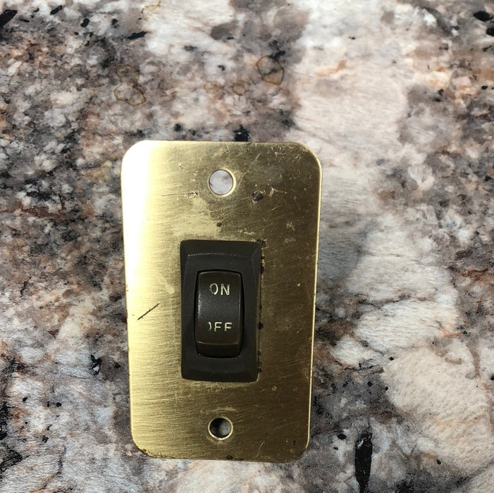 Used 12v RV Single Light Switch