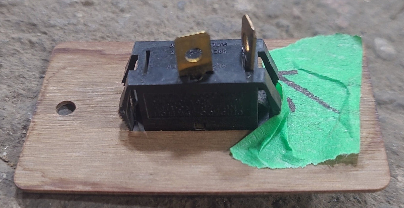 Used 12v RV Single Light Switch