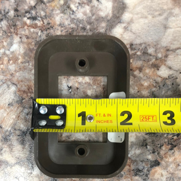 Used 12v RV Single Light Switch wall plate / faceplate cover