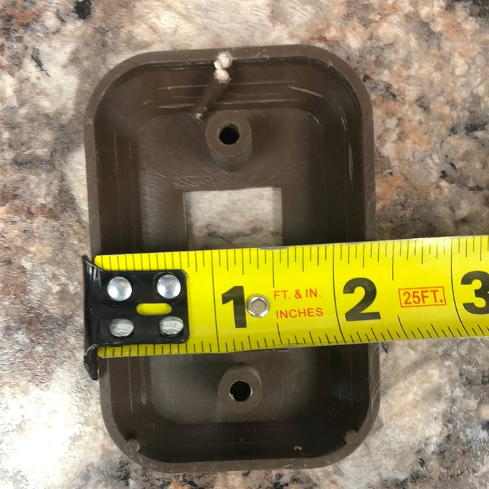 Used 12v RV Single Light Switch wall plate / faceplate cover