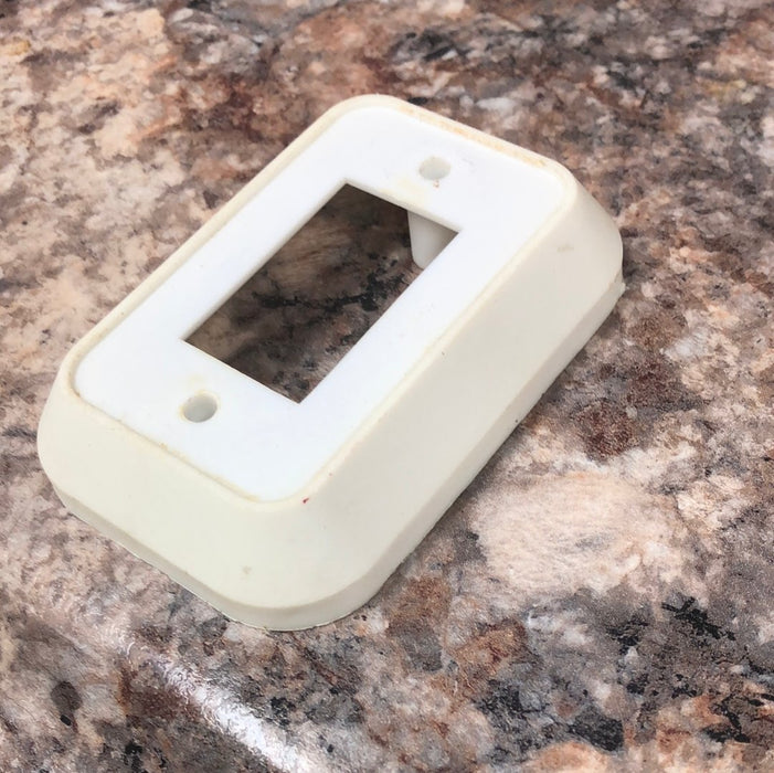 Used 12v RV Single Light Switch wall plate / faceplate cover