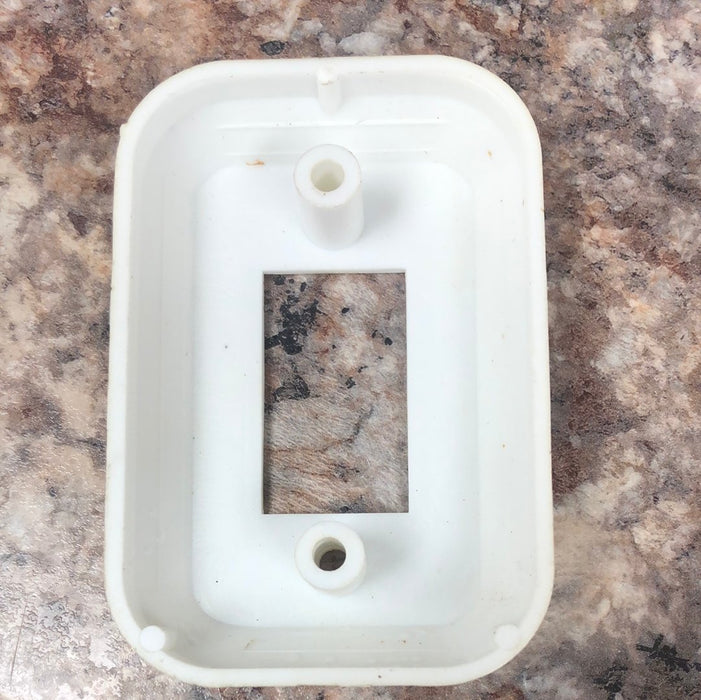 Used 12v RV Single Light Switch wall plate / faceplate cover