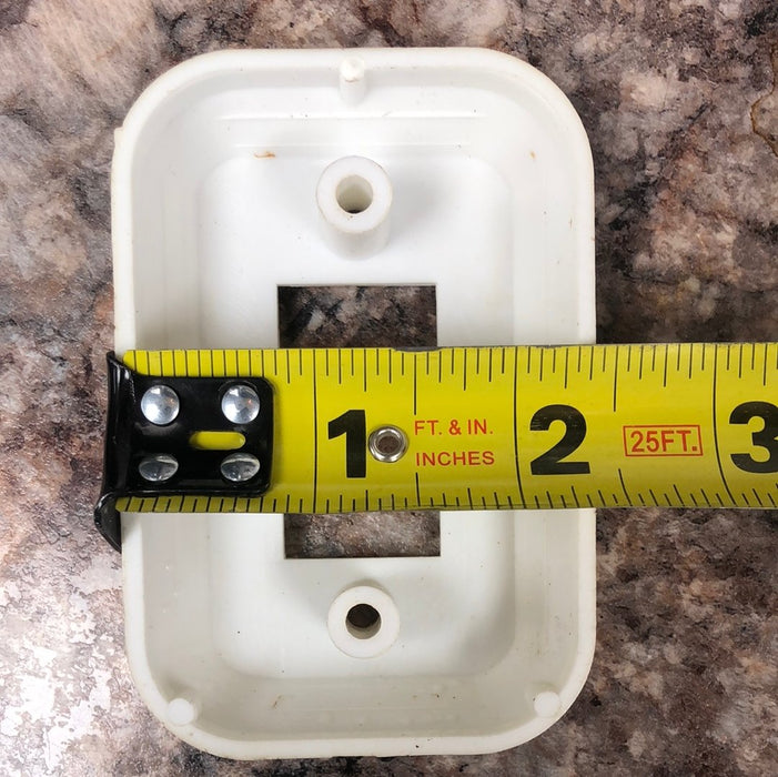 Used 12v RV Single Light Switch wall plate / faceplate cover