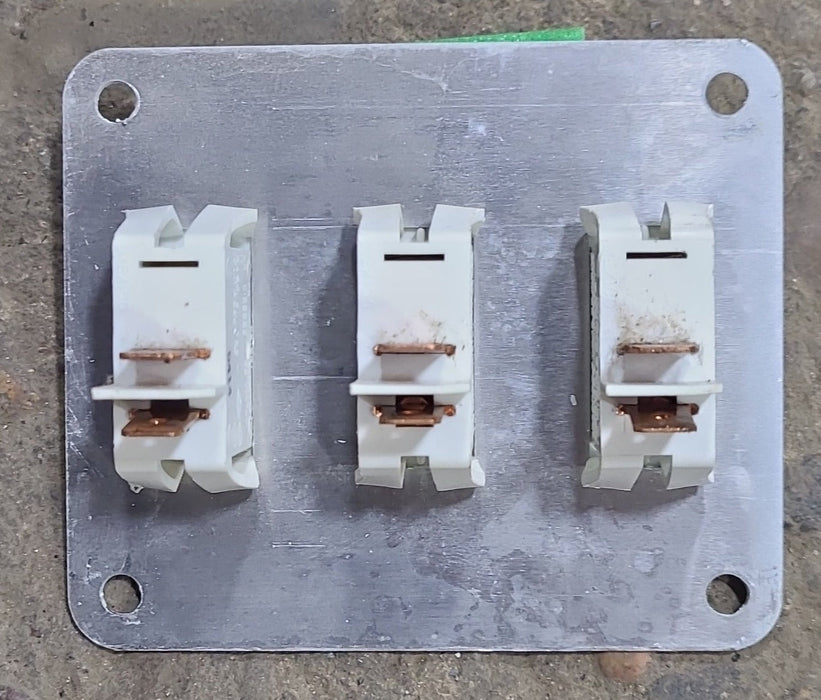 Used 12v RV Triple Light Switch