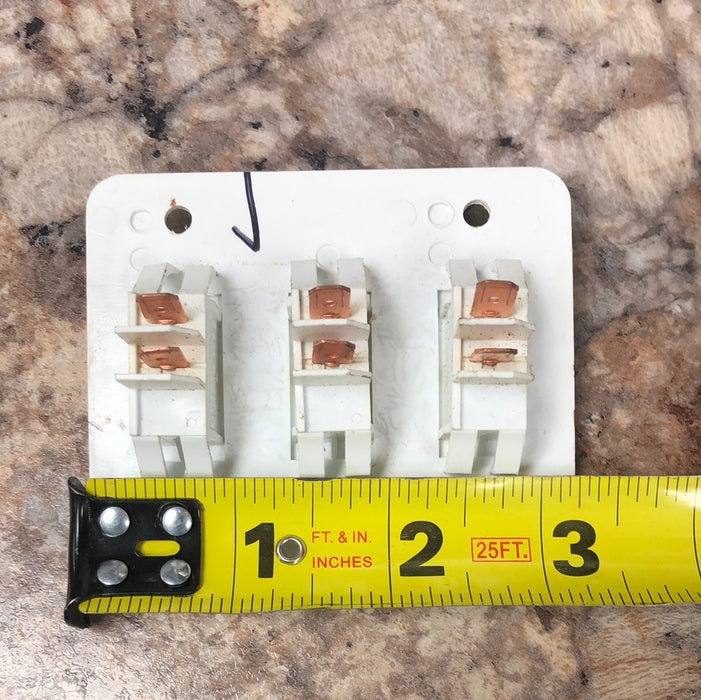 Used 12v RV Triple Light Switch