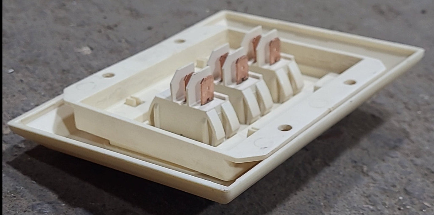 Used 12v RV Triple Light Switch