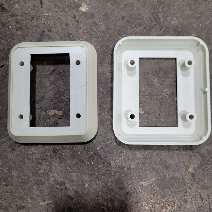 Used 12v RV Triple Light Switch wall plate / faceplate cover - Single