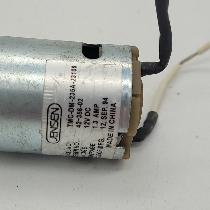 Used Jensen 12V Vent Motor - TMC-DM-235A-23109