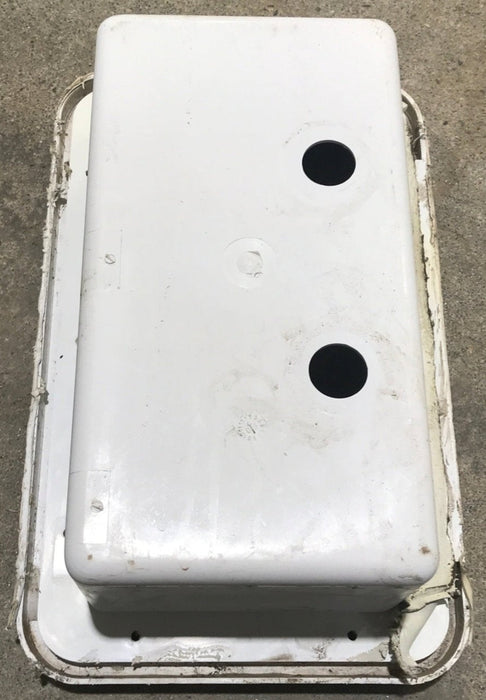 Used 13 1/2" W RV Access Hatch - Outdoor Shower