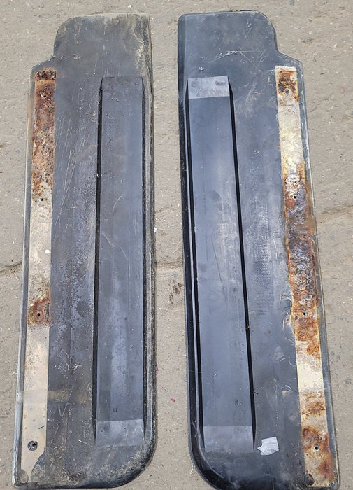 Used 1980 Ford Frontier Motorhome Side Step Panel Floor Mat- Set of 2 - Young Farts RV Parts