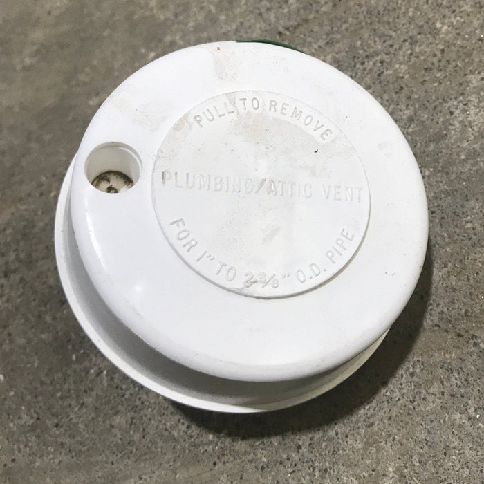 Used 3 3/4” Off White Plumbing/ Attic Vent- Single
