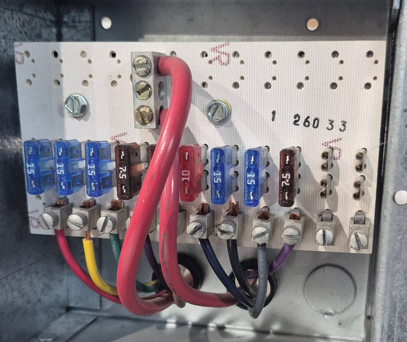 Used 30 AMP Magnetek DC Distribution Panel - Model 80