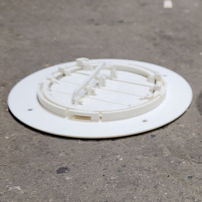 Used 4 1/2” Off White A/C Ducting- Single