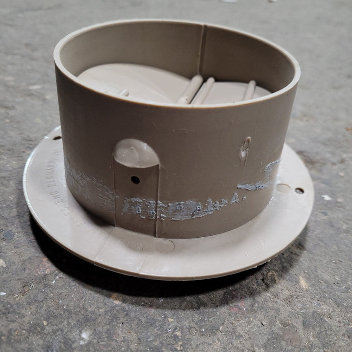 Used 4” Beige A/C Ducting- Single