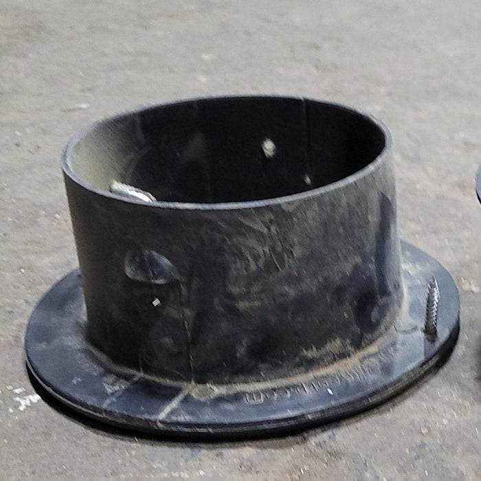 Used 4” Black A/C Ducting- Single