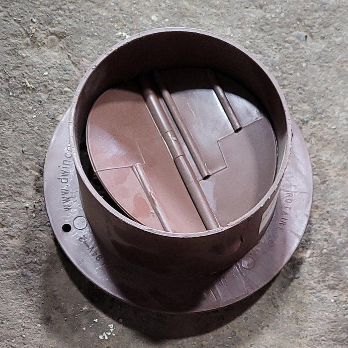 Used 4” Brown A/C Ducting- Single