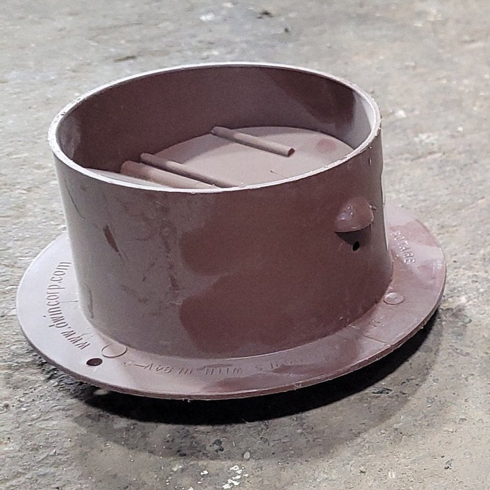Used 4” Brown A/C Ducting- Single