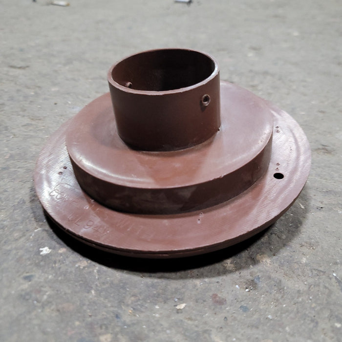 Used 4” Brown A/C Ducting- Single