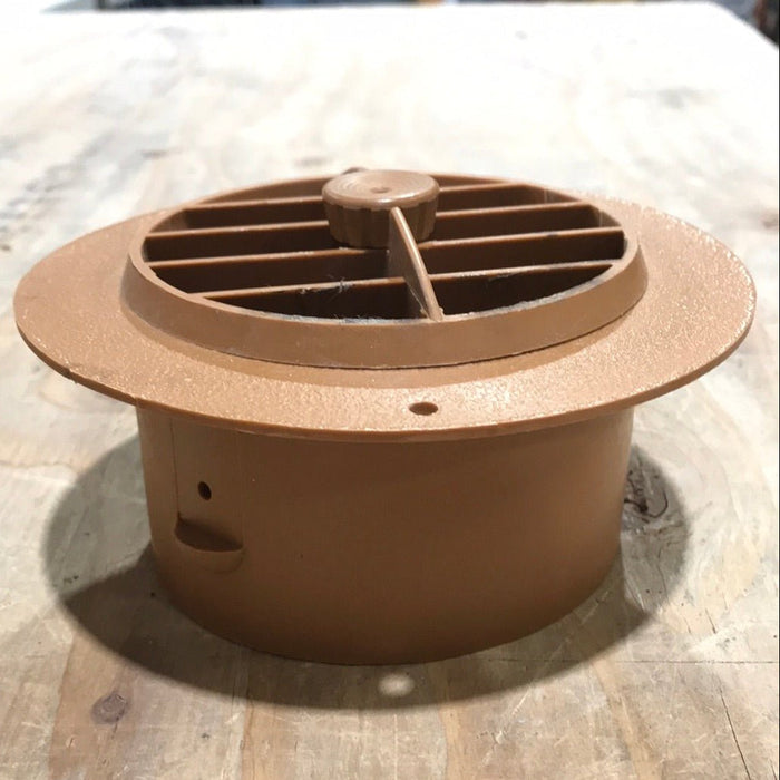 Used 4” Light Brown A/C Ducting- Single