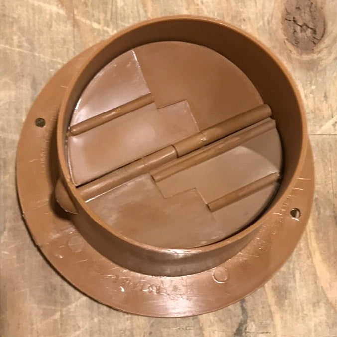 Used 4” Light Brown A/C Ducting- Single