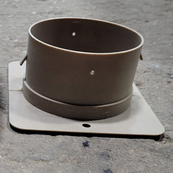 Used 4” Off Beige A/C Ducting- Single