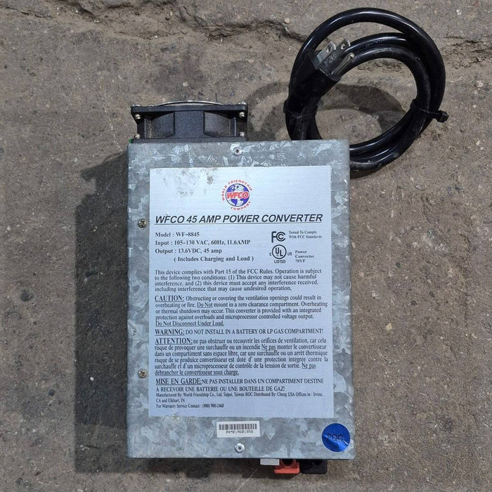 Used 45 AMP Converter WF - 8845 - Young Farts RV Parts