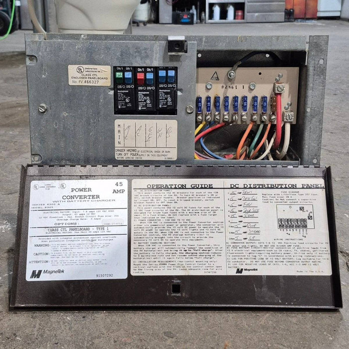Used 45 AMP Magnetek Converter - Series 6300 A , Model 6345