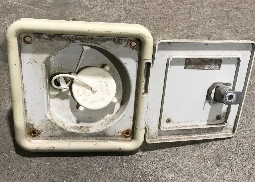 Used 5 1/2" W RV Water inlet
