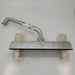 Used 8" Kitchen Faucet Chrome with Clear Handles - Young Farts RV Parts